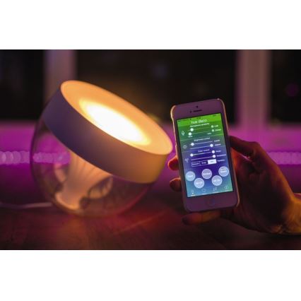 Philips - LED RGB Himmennettävä pöytävalaisin Hue IRIS LED/8,2W/230V 2000-6500K valkoinen