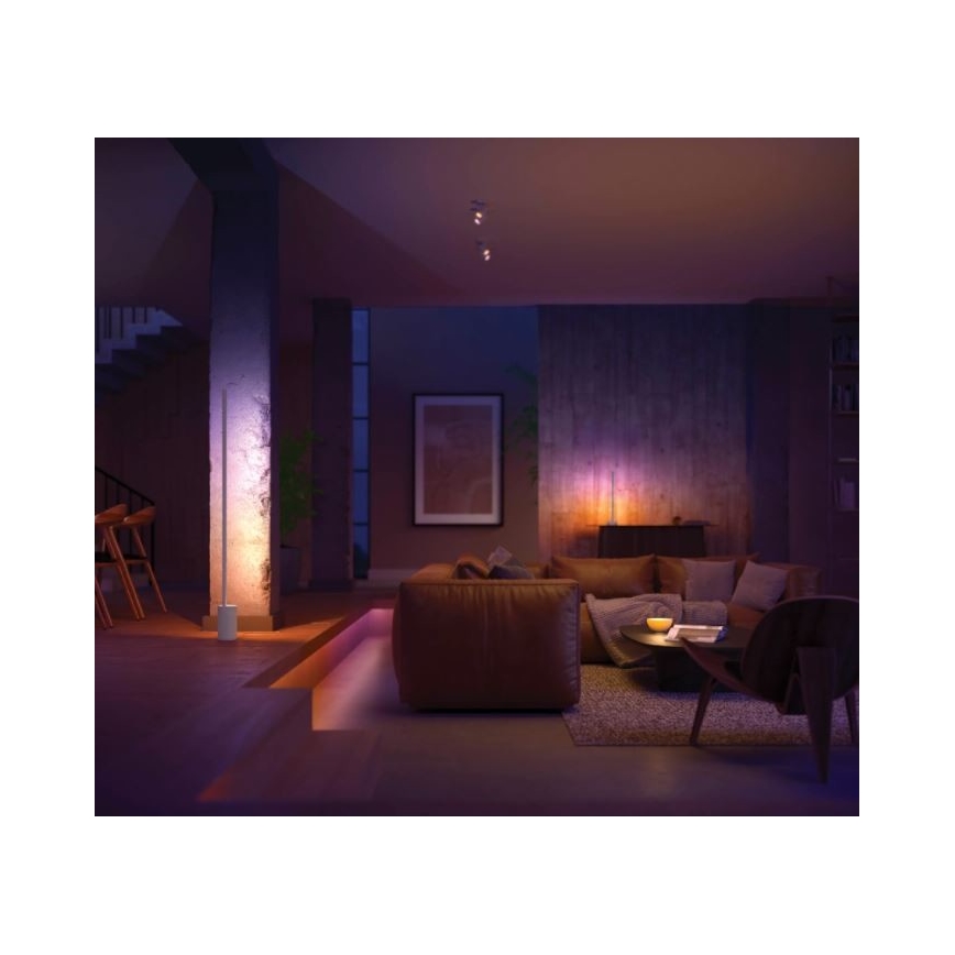 Philips - LED RGB Himmennettävä pöytävalaisin Hue SIGNE LED/12W/230V 2000-6500K valkoinen