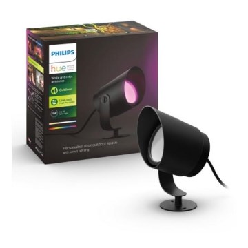 Philips - LED RGB Himmennettävä ulkolamppu Hue LILY LED/15W/230V IP65