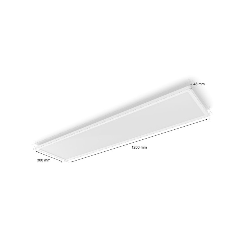 Philips - LED RGB Himmennyspaneeli Hue White And Color Ambiance LED/60W/230V 2000-6500K