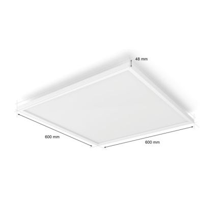 Philips - LED RGB Himmennyspaneeli Hue White And Color Ambiance LED/60W/230V 2000-6500K