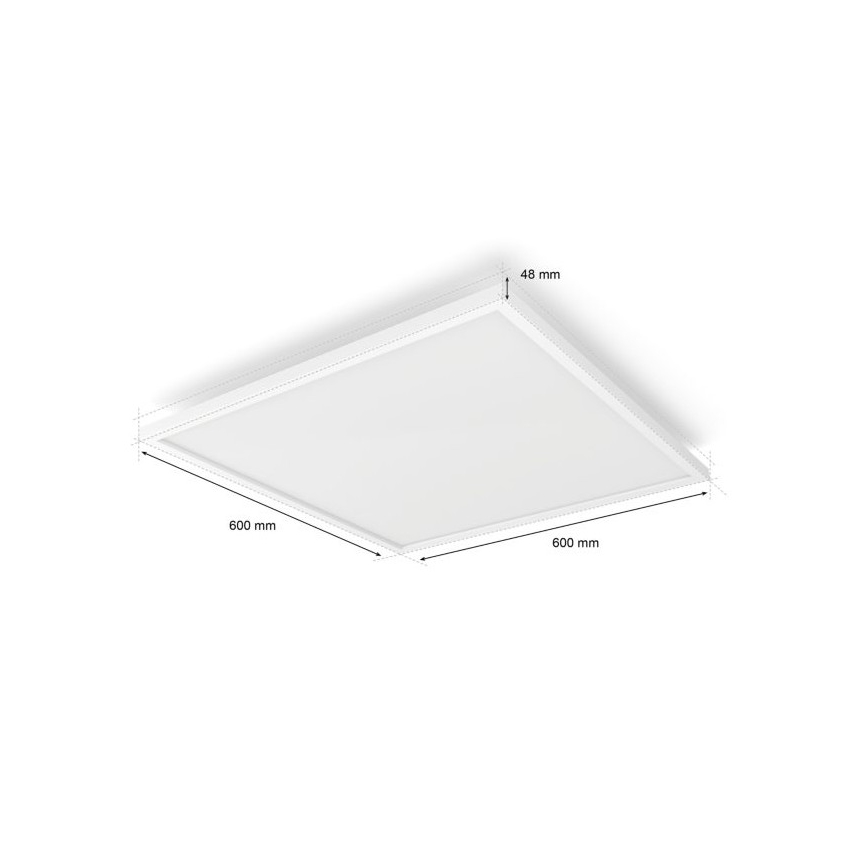Philips - LED RGB Himmennyspaneeli Hue White And Color Ambiance LED/60W/230V 2000-6500K