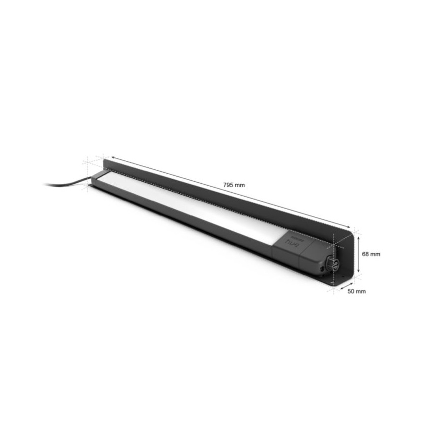 Philips - LED RGB Ulkovalo Hue White ja Color Ambiance LED/20W/24V IP65
