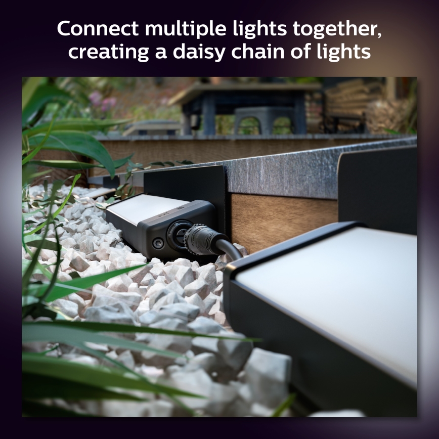 Philips - LED RGB Ulkovalo Hue White ja Color Ambiance LED/20W/24V IP65