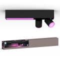 Philips - LED RGBW himmennettävä Hue CENTRIS kohdevalaisin 2xGU10/4,2W/230V + LED/11W 2000-6500K