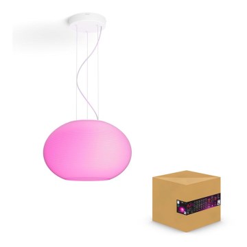 Philips - LED RGBW Himmennettävä kattokruunu johdossa Hue FLOURISH LED/39W/230V