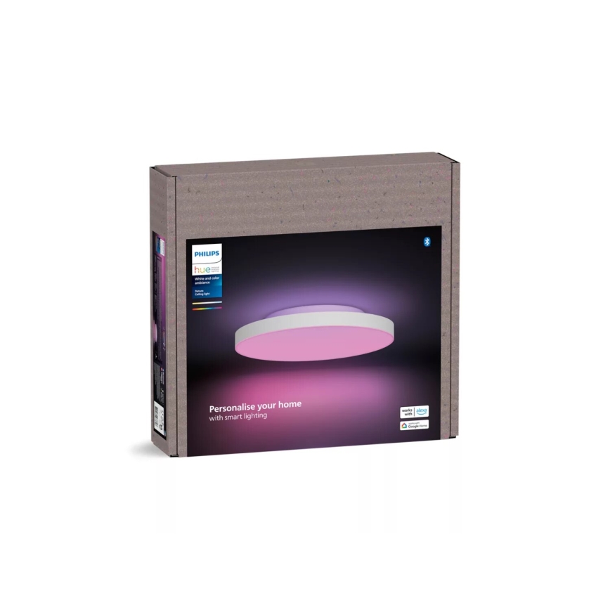 Philips - LED RGBW Himmennettävä kattovalo Hue DATURA LED/48W/230V 2000-6500K