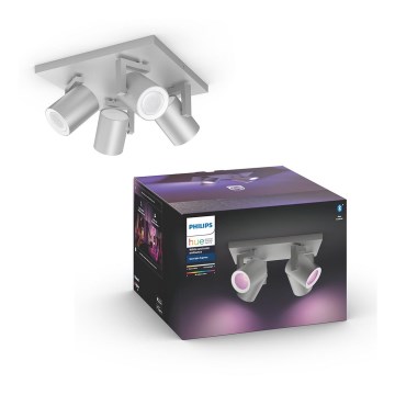 Philips - LED RGBW Himmennettävä kohdevalo Hue ARGENA 4xGU10/5,7W/230V