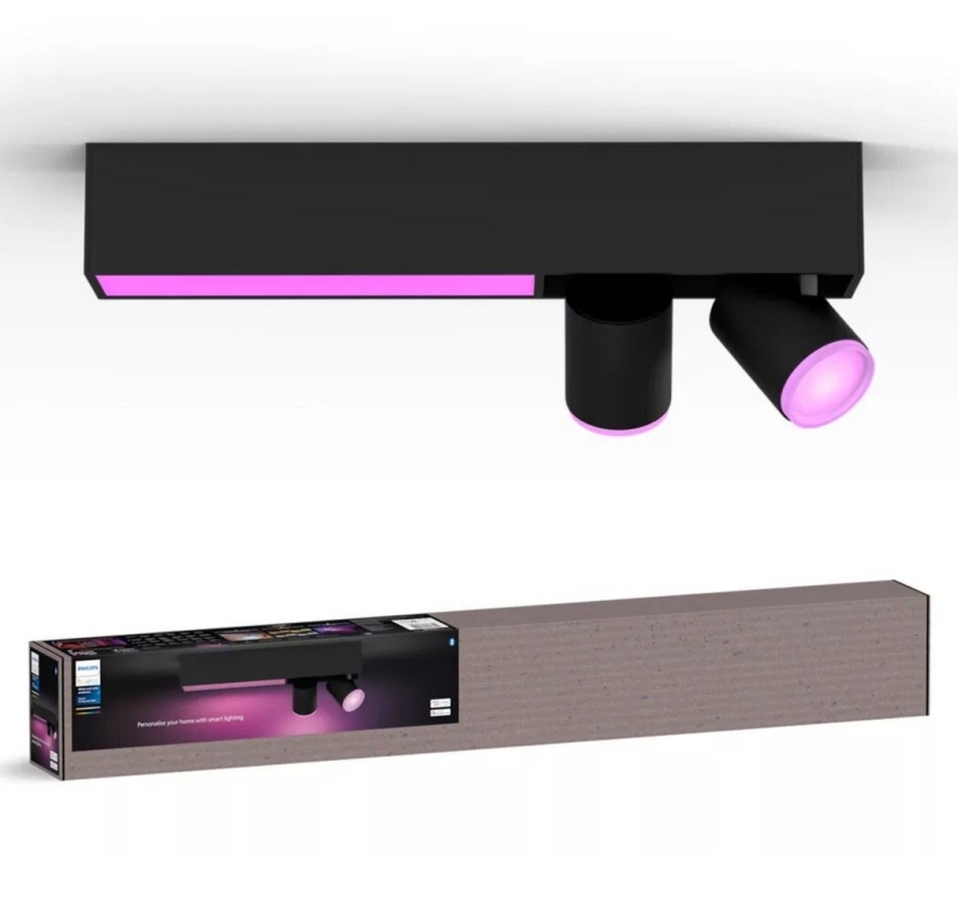 Philips - LED RGBW Himmennettävä kohdevalo Hue CENTRIS 2xGU10/4,2W/230V + LED/11W 2000-6500K