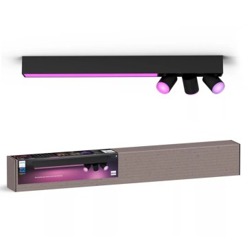 Philips - LED RGBW Himmennettävä kohdevalo Hue CENTRIS 3xGU10/4,2W/230V + LED/11W 2000-6500K