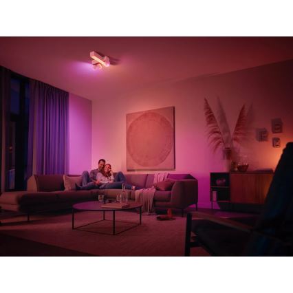 Philips - LED RGBW Himmennettävä kohdevalo Hue CENTRIS 3xGU10/4,2W/230V + LED/11W 2000-6500K