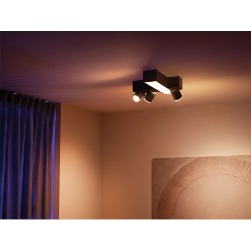 Philips - LED RGBW Himmennettävä kohdevalo Hue CENTRIS 3xGU10/4,2W/230V + LED/11W 2000-6500K