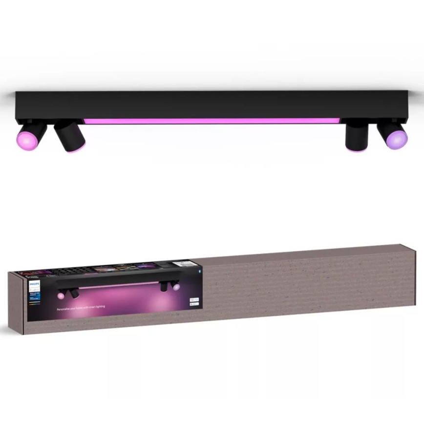 Philips - LED RGBW Himmennettävä kohdevalo Hue CENTRIS 4xGU10/4,2W/230V + LED/11W 2000-6500K
