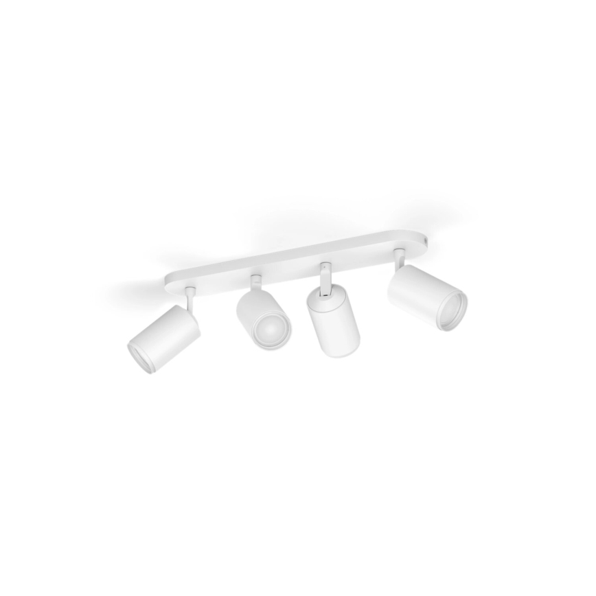 Philips - LED RGBW Himmennettävä kohdevalo Hue FUGATO 4xGU10/4,2W/230V 2000-6500K valkoinen