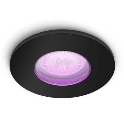 Philips - LED RGBW Himmennettävä kylpyhuoneen upotettava valo Hue XAMENTO GU10/5,7W/230V IP44 2200-6500K