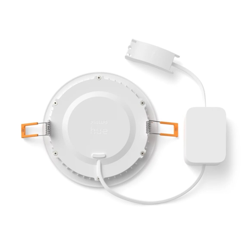 Philips - LED RGBW Himmennettävä kylpyhuoneen kattovalaisin Hue SLIM LED/12W/230V IP44 2200-6500K
