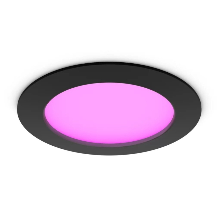 Philips - LED RGBW Himmennettävä kylpyhuoneen kattovalaisin Hue SLIM LED/12W/230V IP44 2200-6500K