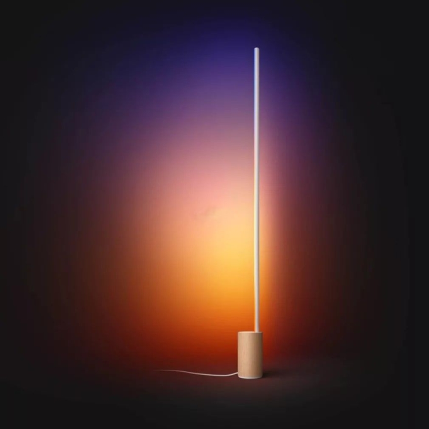 Philips - LED RGBW Himmennettävä lattialamppu Hue SIGNE LED/29W/230V 2000-6500K beige