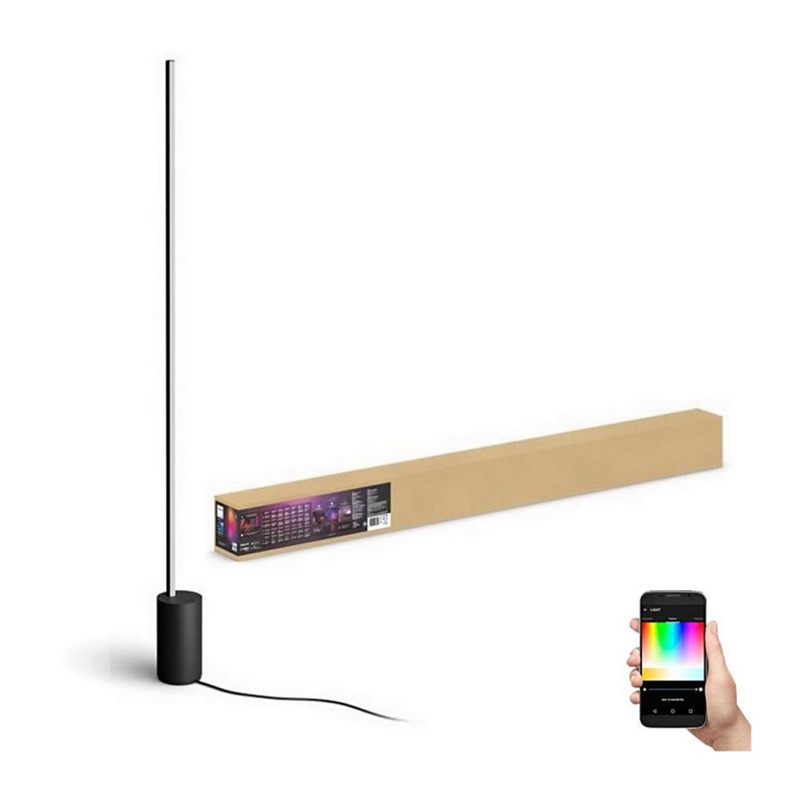 Philips - LED RGBW Himmennettävä lattiavalaisin Hue SIGNE LED/29W/230V 2000-6500K musta