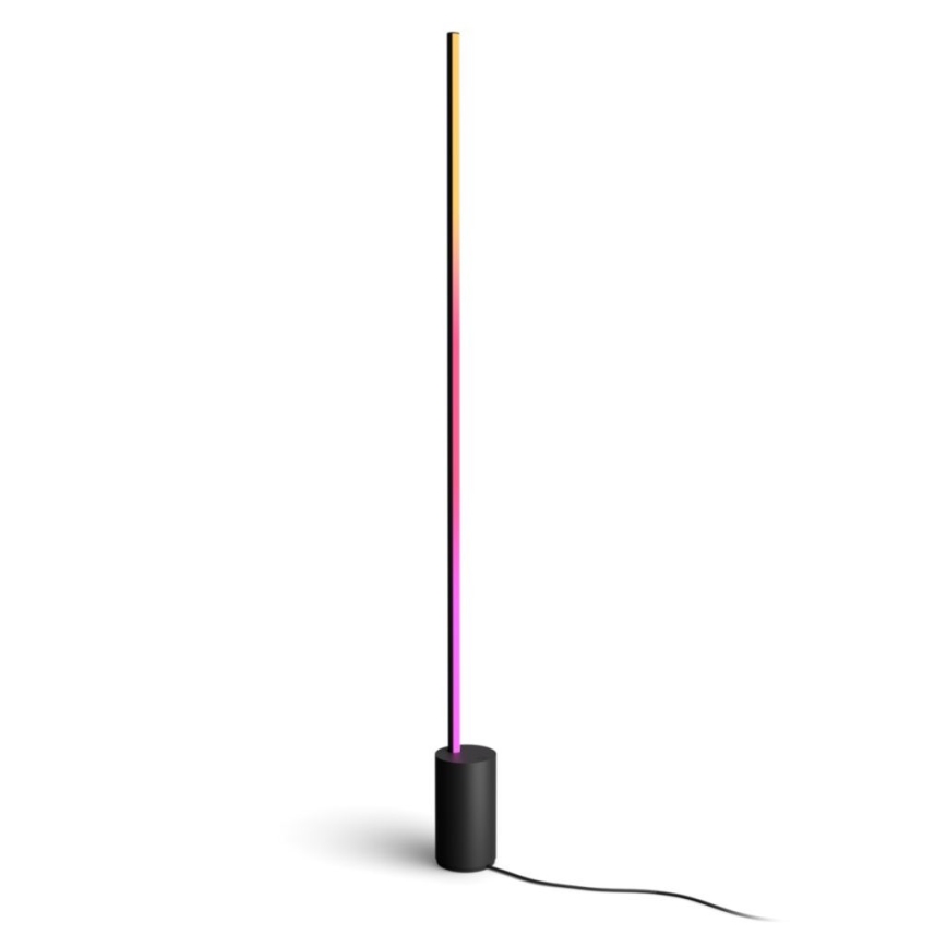 Philips - LED RGBW Himmennettävä lattiavalaisin Hue SIGNE LED/29W/230V 2000-6500K musta