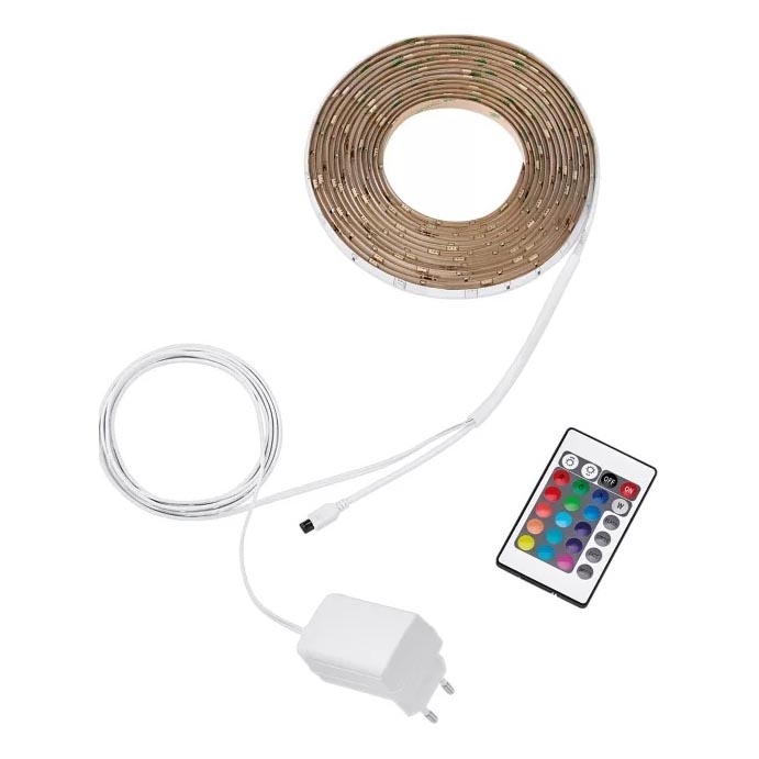 Philips - LED RGBW himmennettävä nauha 5m LED/12W/230V + kaukosäädin