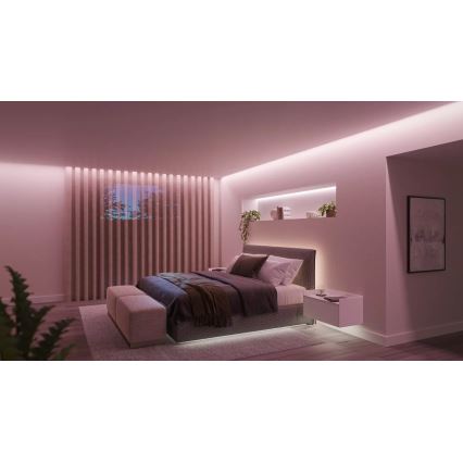 Philips - LED RGBW Himmennettävä nauha Hue WHITE AND COLOR AMBIANCE 10m LED/20W/230V 2000-6500K
