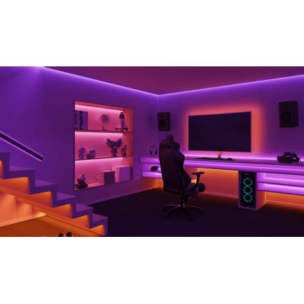 Philips - LED RGBW Himmennettävä nauha Hue WHITE AND COLOR AMBIANCE 10m LED/20W/230V 2000-6500K