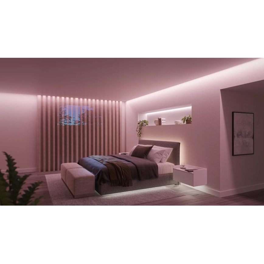 Philips - LED RGBW Himmennettävä nauha Hue WHITE AND COLOR AMBIANCE 5m LED/20W/230V 2000-6500K
