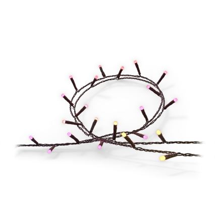 Philips - LED RGBW Himmennettävä ulko ketju HUE WHITE AND COLOR AMBIANCE 500xLED 44,4 m 2000-6500K IP54