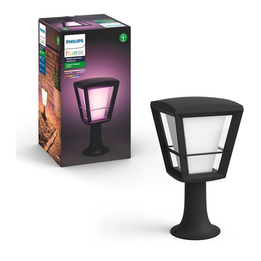 Philips - LED RGBW Himmennettävä ulko lamppu Hue ECONIC LED/15W/230V IP44