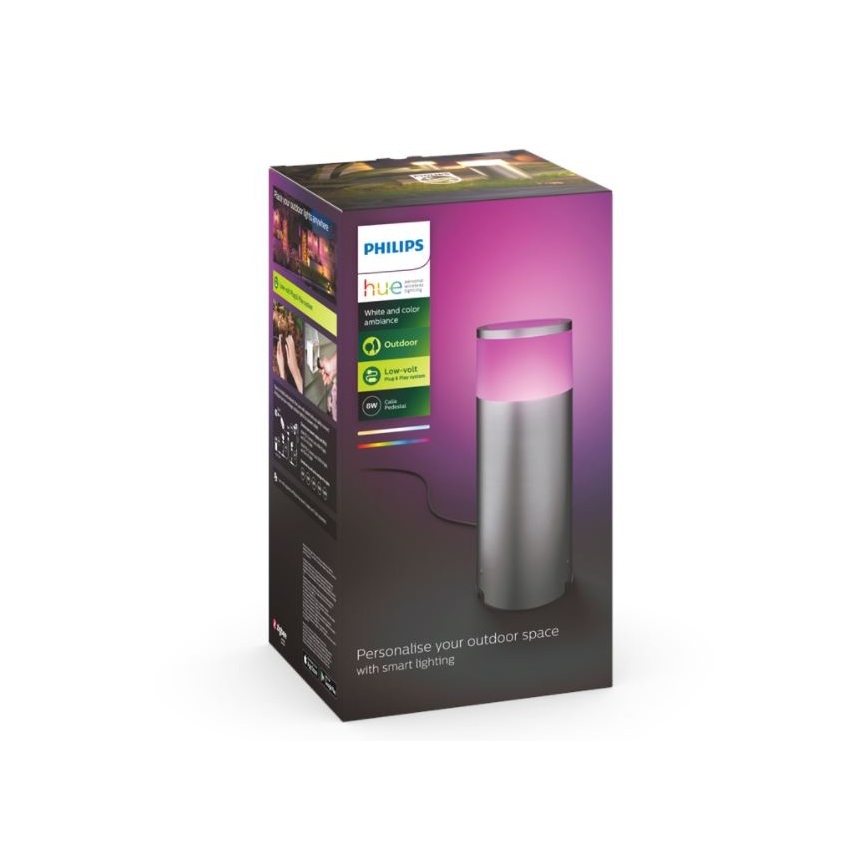 Philips - LED RGBW Himmennettävä ulkolamppu Hue CALLA LED/8W/230V IP44