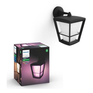 Philips - LED RGBW Himmennettävä ulkoseinävalaisin Hue ECONIC LED/15W/230V 2000-6500K IP44