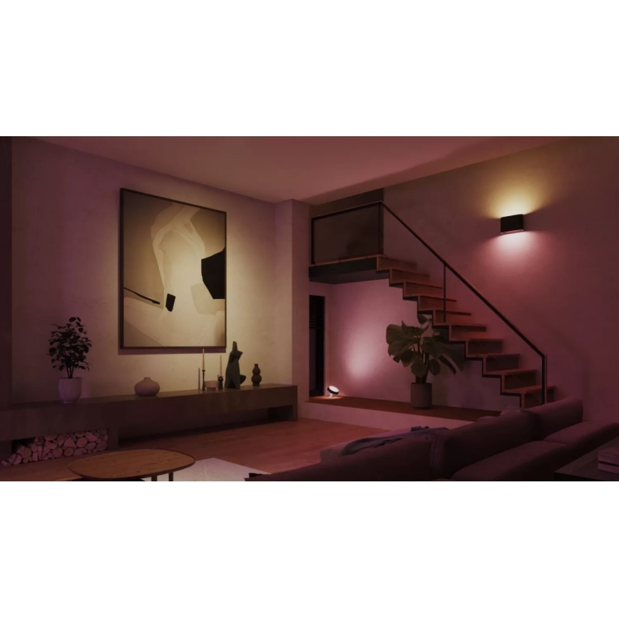 Philips - LED RGBW Himmennettävä ulkoseinävalaisin Hue DYMERA 2xLED/10,2W/230V 2000-6500K IP44