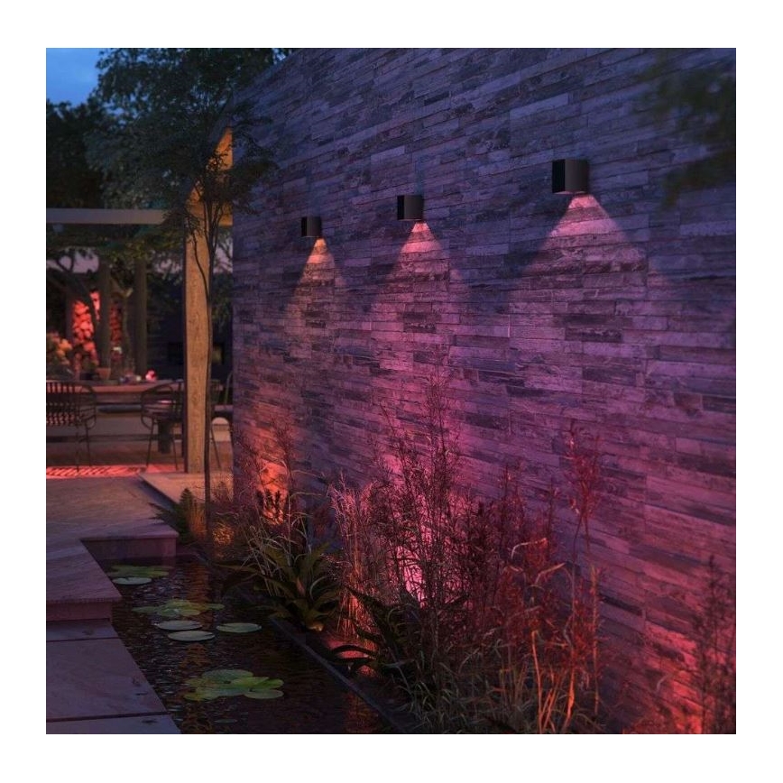 Philips - LED RGBW Himmennettävä ulkoseinävalaisin Hue RESONATE LED/8W/230V 2000–6500K IP44