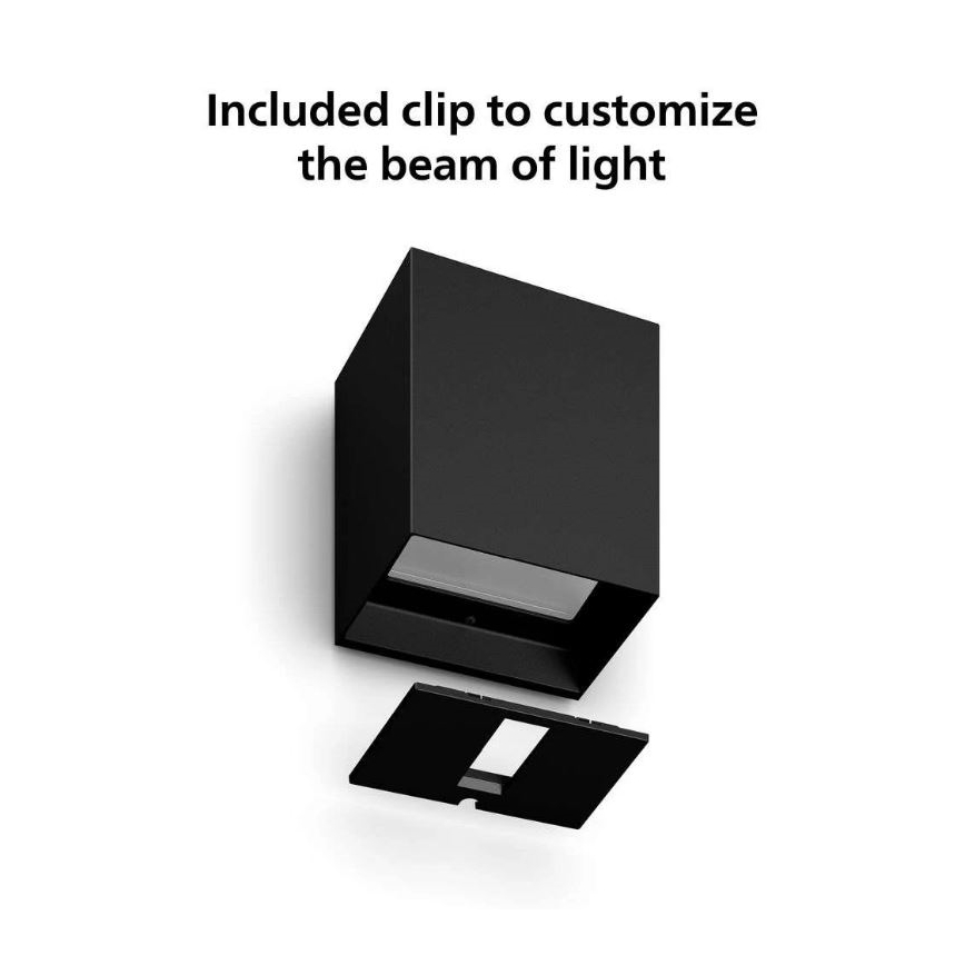 Philips - LED RGBW Himmennettävä ulkoseinävalaisin Hue RESONATE LED/8W/230V 2000–6500K IP44
