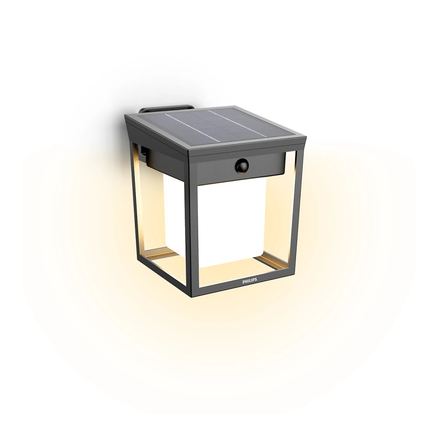 Philips - LED-seinäaurinkovalaisin anturilla BLAISE LED/1,5W/3,7V 3000K IP44