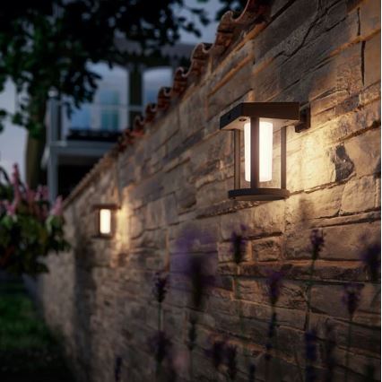 Philips - LED-seinäaurinkovalaisin anturilla CAMILL LED/1,4W/3,7V IP44