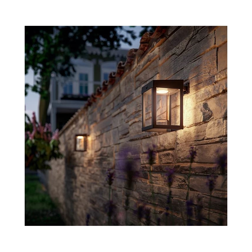 Philips - LED-seinäaurinkovalaisin anturilla CAMILL LED/1,4W/3,7V IP44