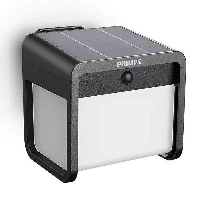 Philips - LED-seinäaurinkovalaisin anturilla EZRA LED/1,8W/3,7V 3000K IP44