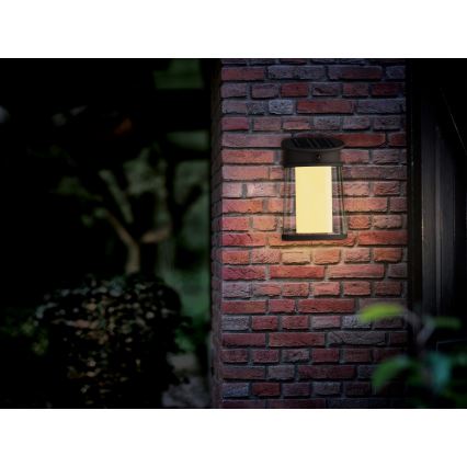 Philips - LED-seinäaurinkovalaisin anturilla JUDA LED/3,2W/3,7V 2700K IP44