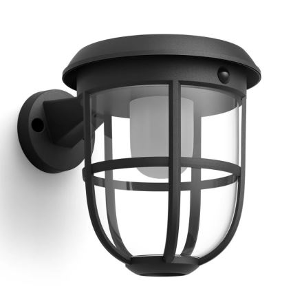 Philips - LED-seinäaurinkovalaisin anturilla RADII LED/1,3W/3,7V 3000K IP44