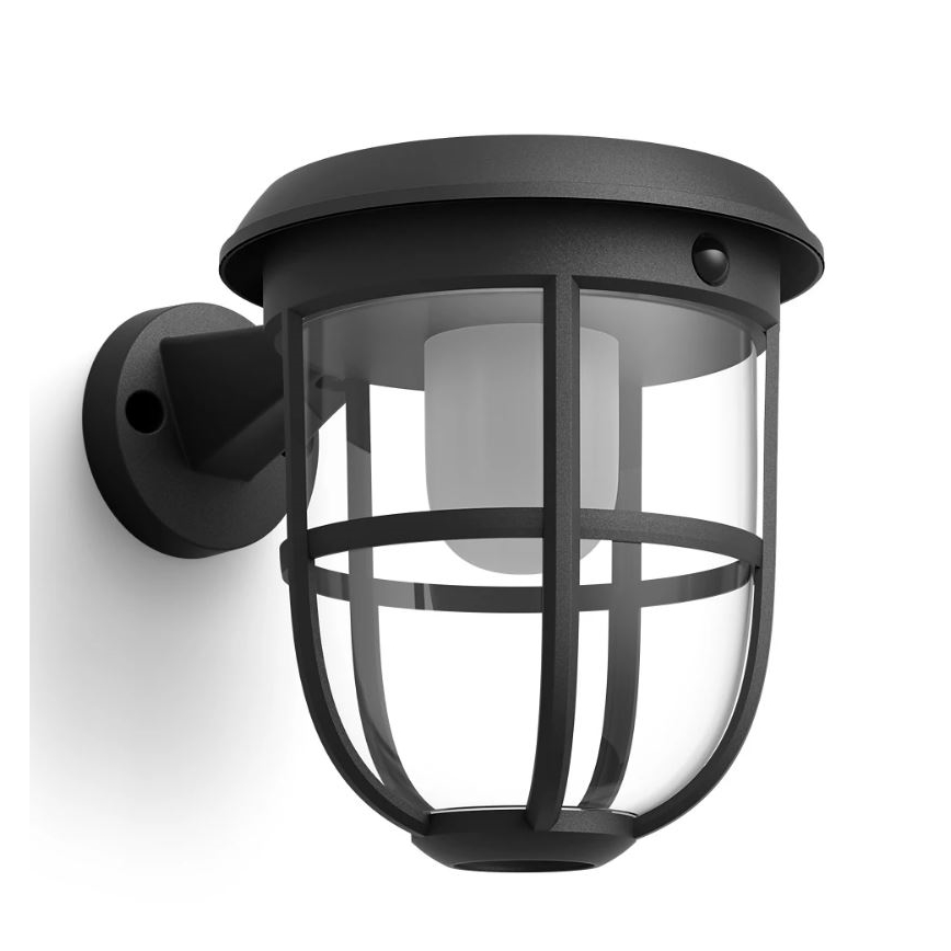 Philips - LED-seinäaurinkovalaisin anturilla RADII LED/1,3W/3,7V 3000K IP44