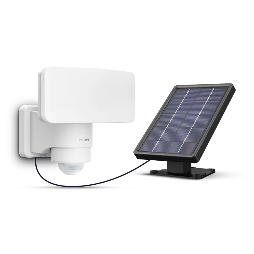 Philips - LED-seinäaurinkovalaisin anturilla TYLUS LED/6W/3,7V 3000K IP44