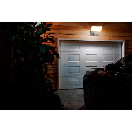 Philips - LED-seinäaurinkovalaisin anturilla TYLUS LED/6W/3,7V 3000K IP44