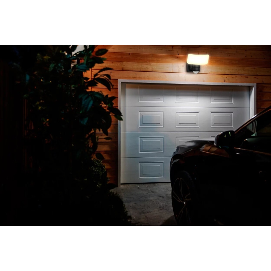 Philips - LED-seinäaurinkovalaisin anturilla TYLUS LED/6W/3,7V 3000K IP44