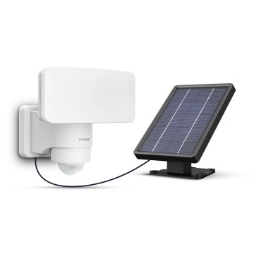 Philips - LED-seinäaurinkovalaisin anturilla TYLUS LED/6W/3,7V 5000K IP44