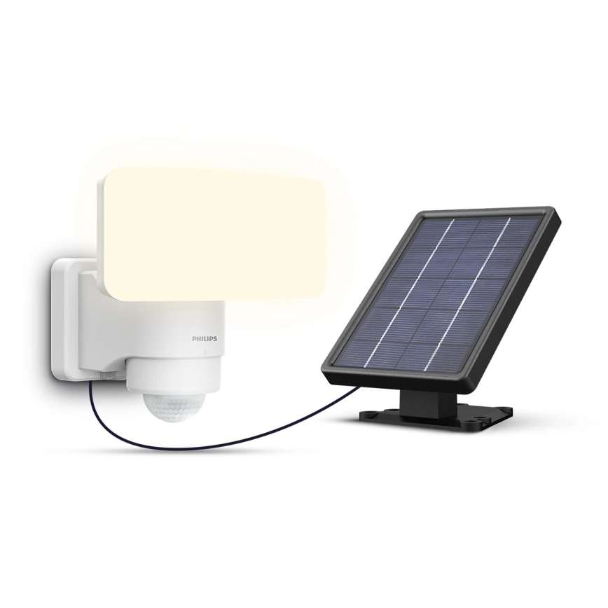 Philips - LED-seinäaurinkovalaisin anturilla TYLUS LED/6W/3,7V 5000K IP44