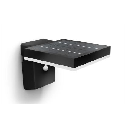 Philips - LED-seinäaurinkovalaisin anturilla ZONAL LED/1,3W/3,7V IP44