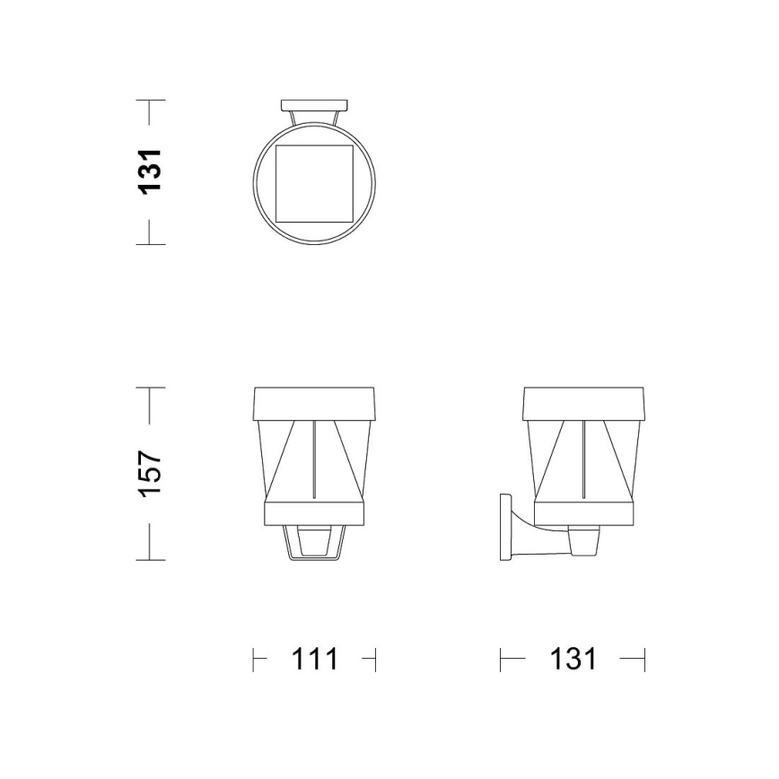 Philips - LED-seinäaurinkovalaisin AVERY LED/1,8W/3,7V 2700K IP44