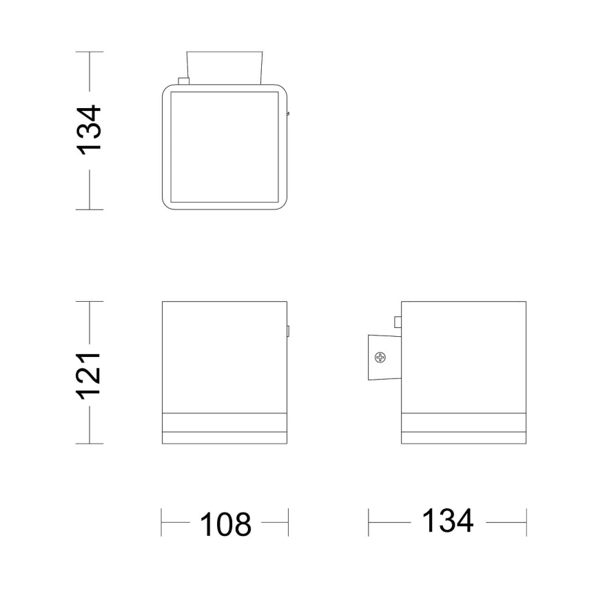 Philips - LED-seinäaurinkovalaisin VIRONA LED/1,8W/3,7V 2600 mAh 2700K IP44